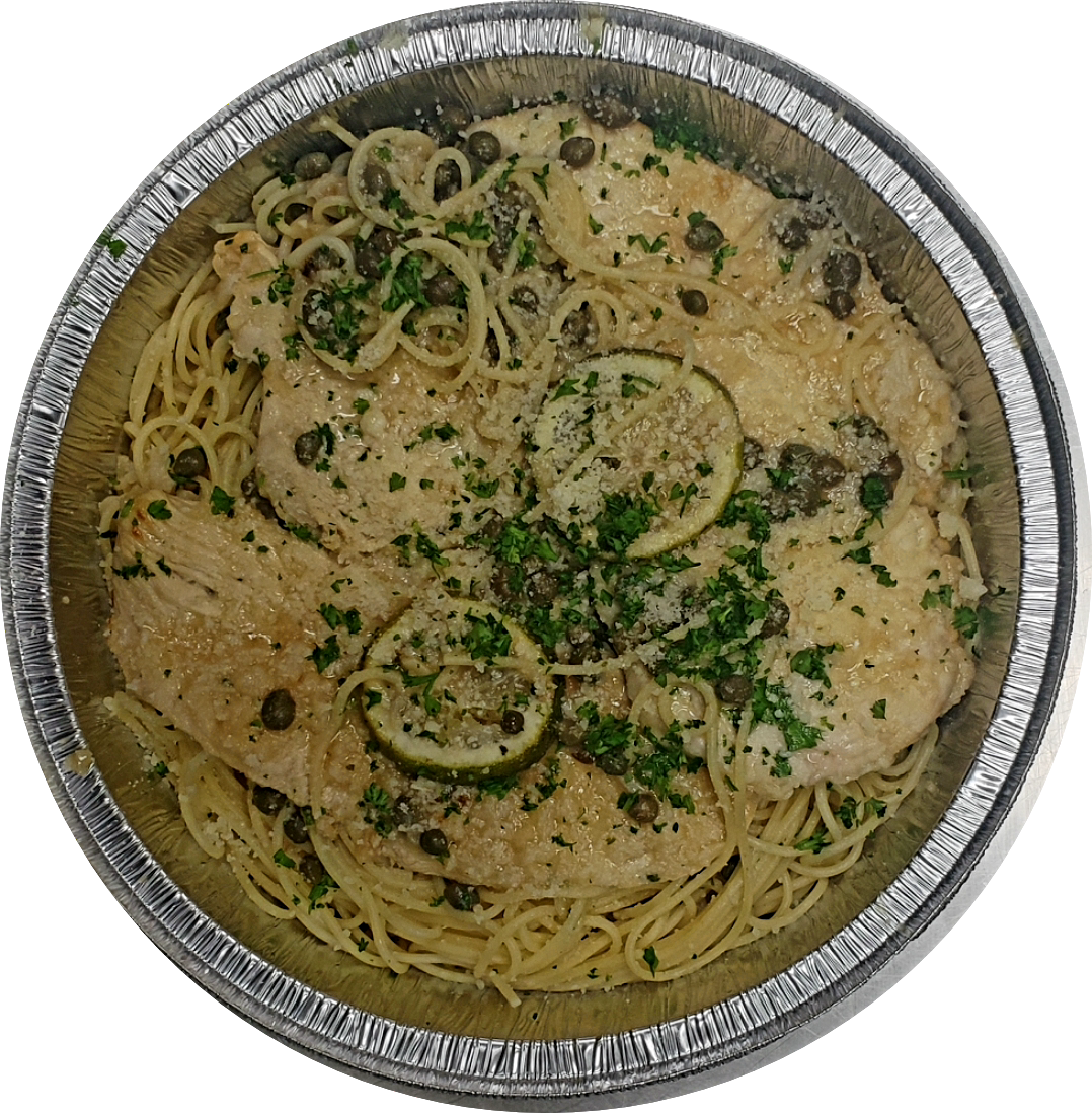 Order Chicken Piccata food online from Alfredo Pizza store, Los Angeles on bringmethat.com