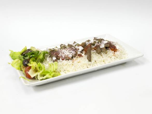 Order Gyro Plate food online from Kebabs To Go store, Irving on bringmethat.com