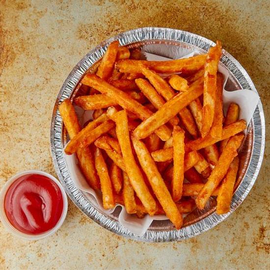 Order Seasoned Fries food online from Naz's Halal Food To Go store, Brentwood on bringmethat.com