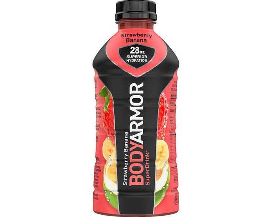 Order Body Armor Strawberry Ban 28oz Bottle food online from Johnny Rockets store, Aliso Viejo on bringmethat.com