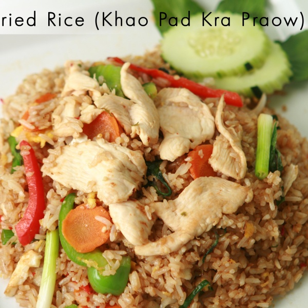 Order F3. Basil Fried Rice food online from Thai 2 Go store, Dallas on bringmethat.com