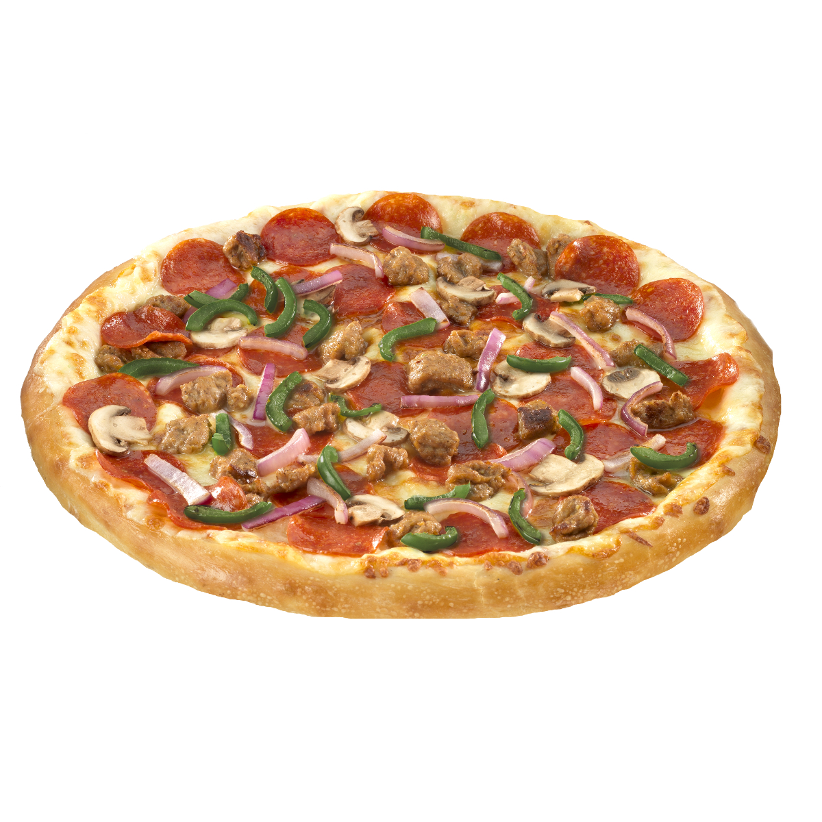 Order Deluxe Pizza food online from Cottage Inn Pizza store, Hilliard on bringmethat.com