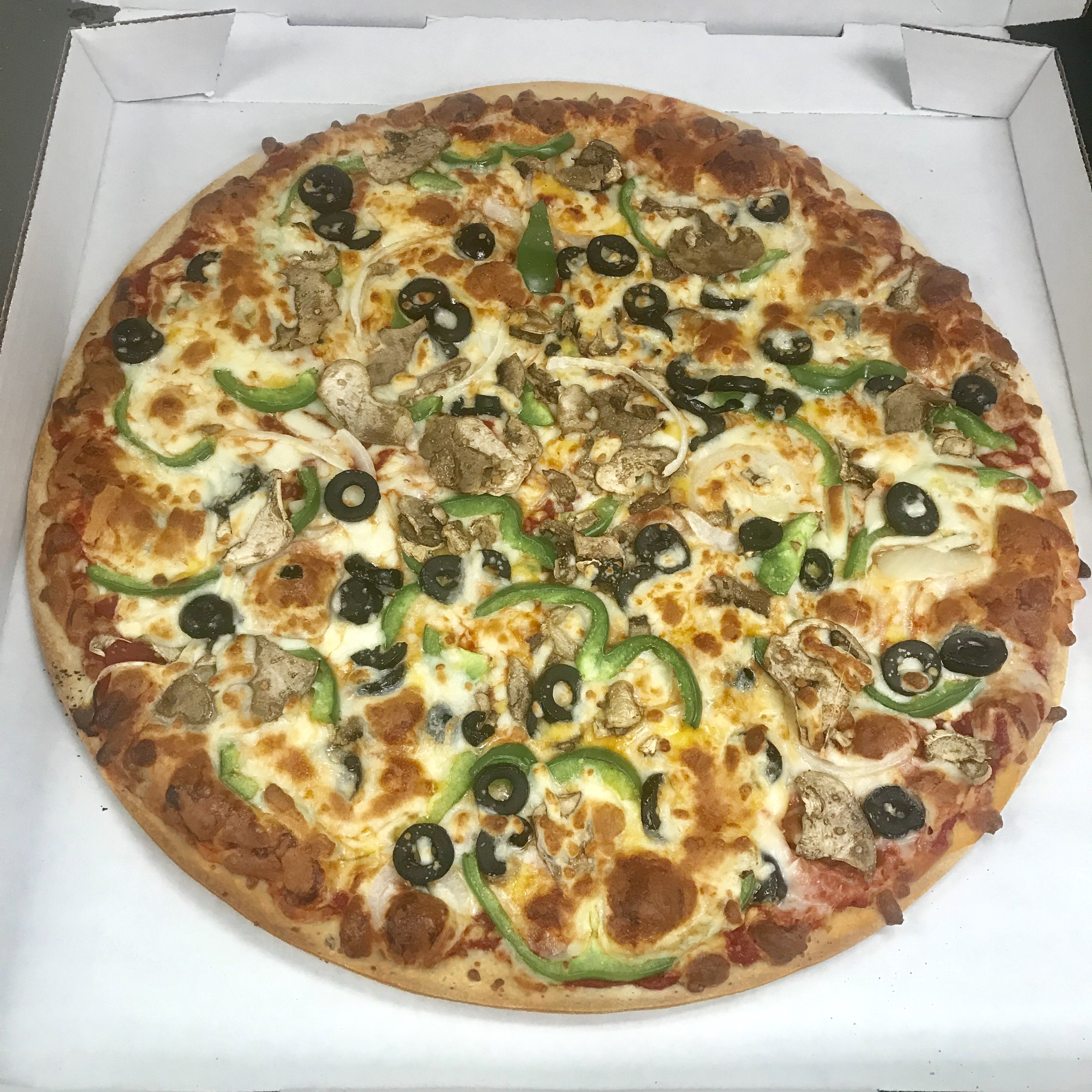 Order Pro-Veggie Pizza food online from Elicia Pizza store, Saint Louis on bringmethat.com