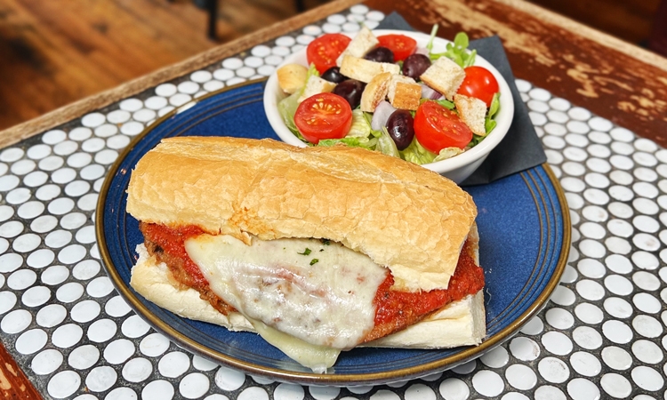 Order Eggplant Parmesan Sub food online from Gino's East store, Chicago on bringmethat.com
