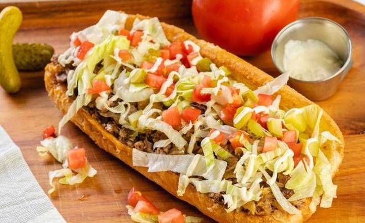 Order The Philly Po' Boy food online from Cheesesteak Daddy store, Warren on bringmethat.com