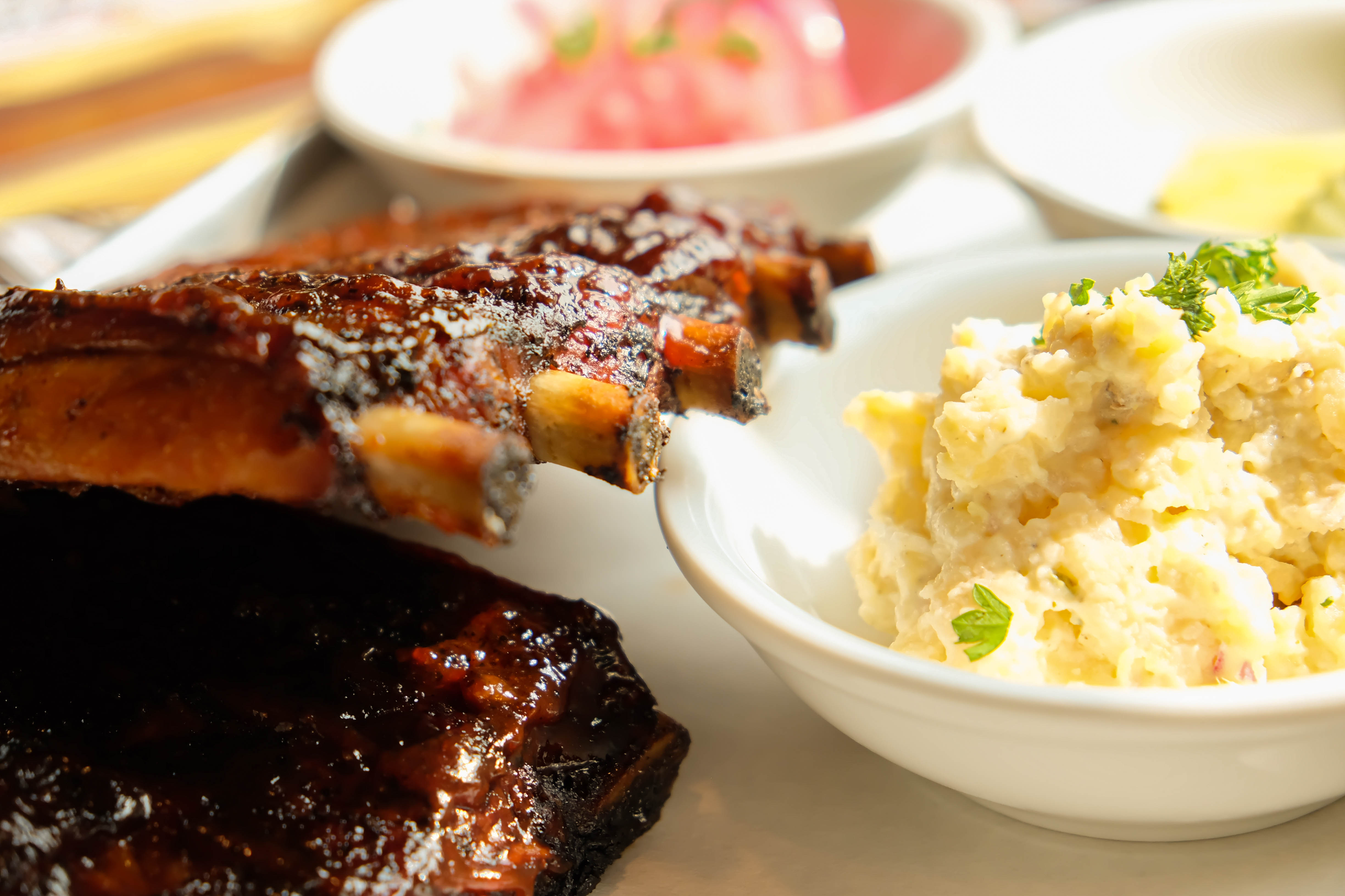 Order Spare Ribs food online from The Cabin Restaurant store, Freehold on bringmethat.com