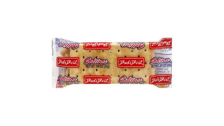 Order Buds Best Saltines Crackers 0.75 oz food online from Valero Food Mart store, Murrayville on bringmethat.com
