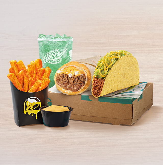Order Nacho Fries Box food online from Taco Bell store, Cairo on bringmethat.com