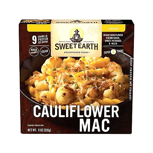 Order Sweet Earth Vegan Cauliflower Mac & Cheese Bowl  (9 OZ) 40604 food online from BevMo! store, Milpitas on bringmethat.com