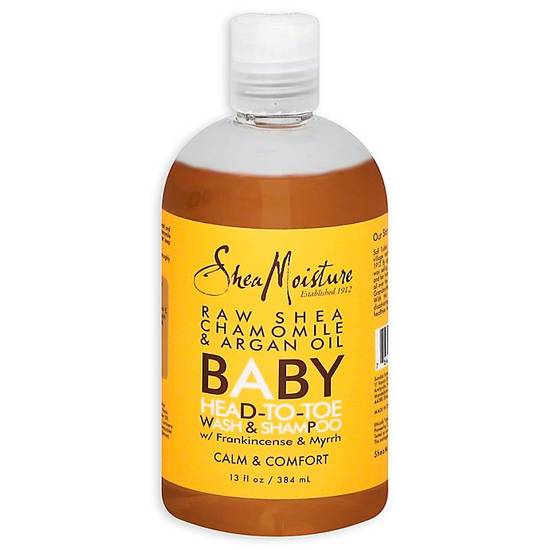 Order SheaMoisture® Raw Shea Butter 12 fl. oz. Baby Head to Toe Wash and Shampoo food online from Buybuy Baby store, Dayton on bringmethat.com