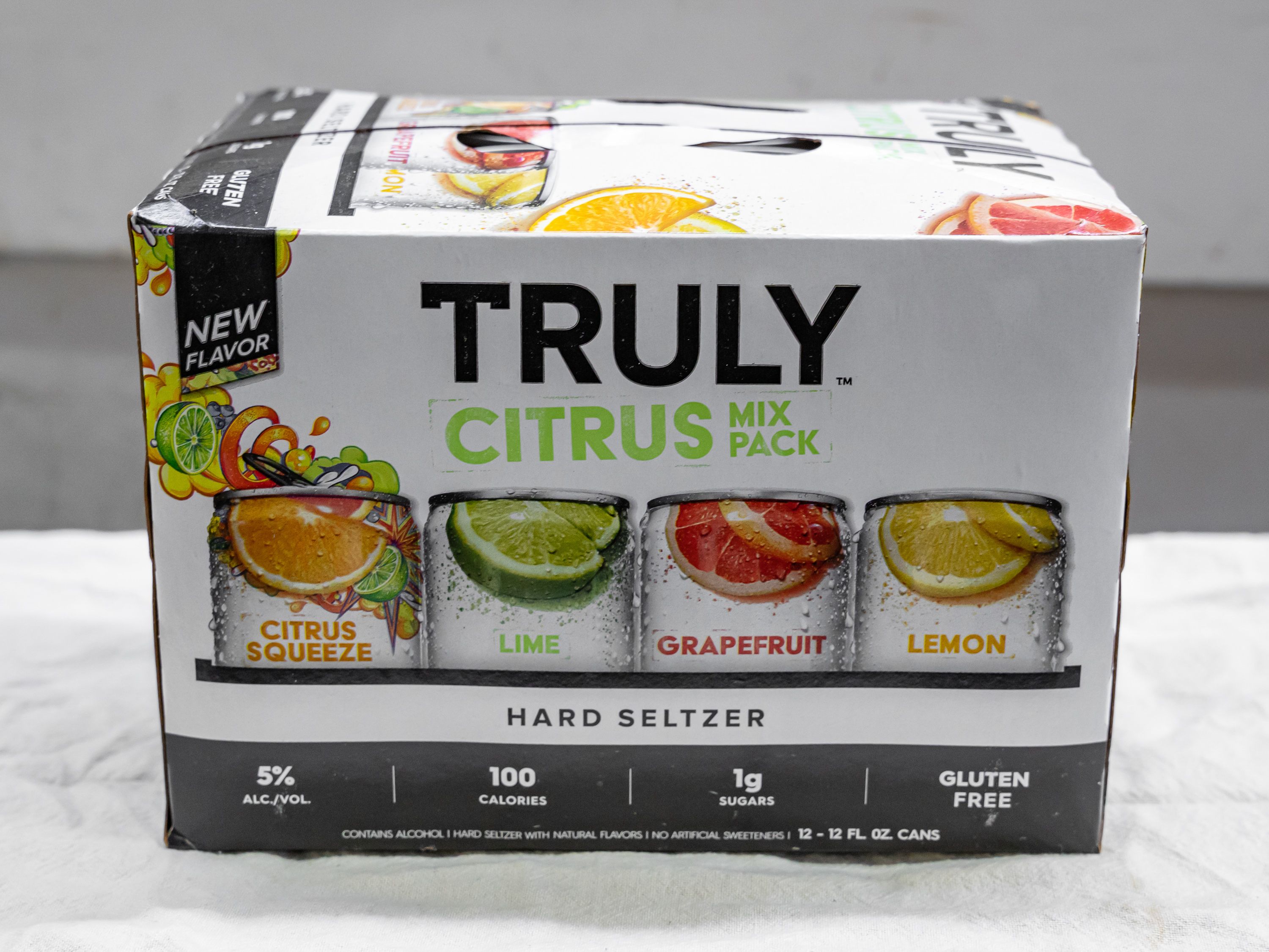 Order Truly Citrus Mix Pack - 12pk ( 12oz) food online from Quentin Deli and Grocery store, Brooklyn on bringmethat.com