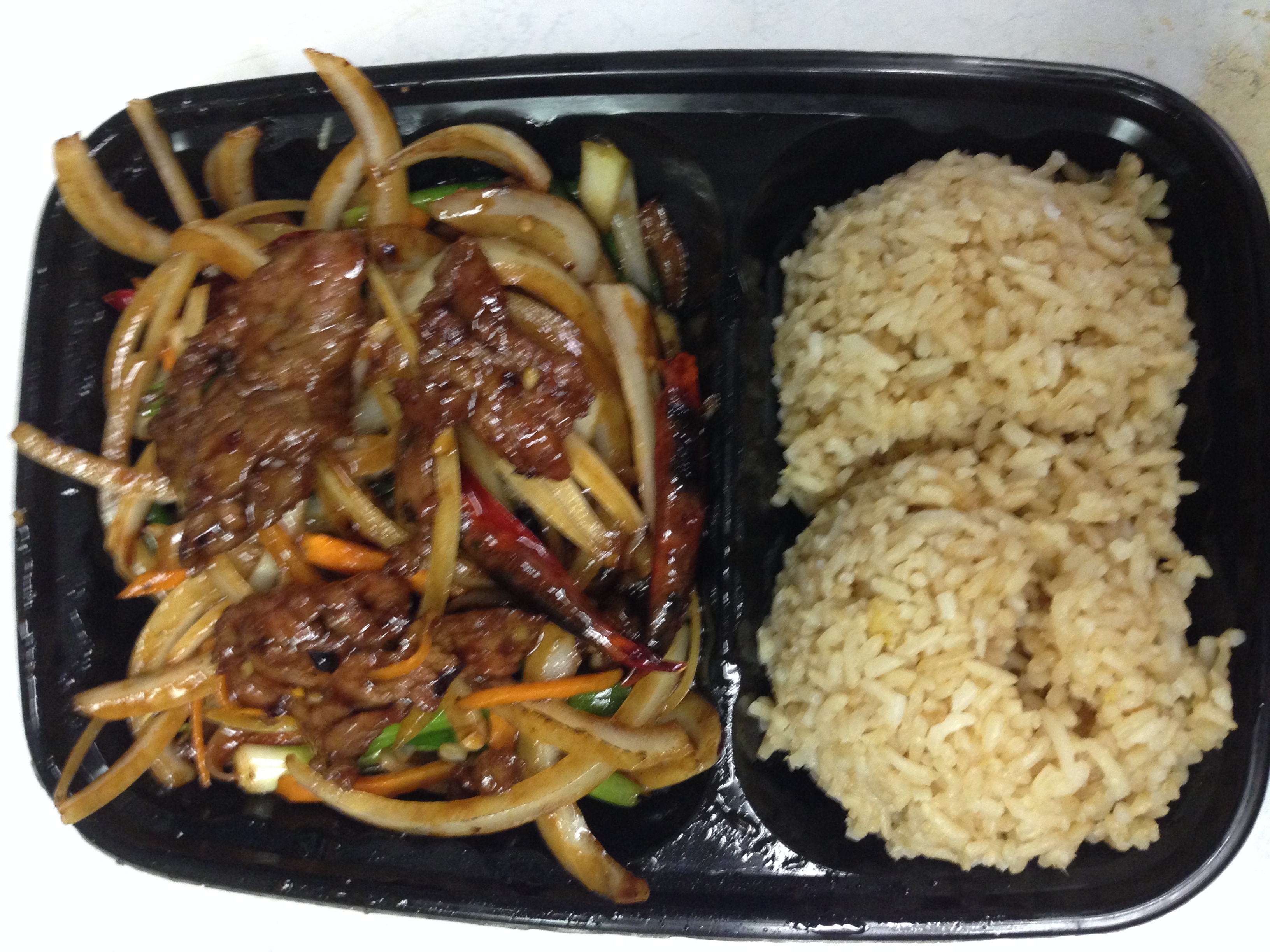 Order L20. Mongolian Beef Lunch Special food online from Hunan Garden store, Houston on bringmethat.com