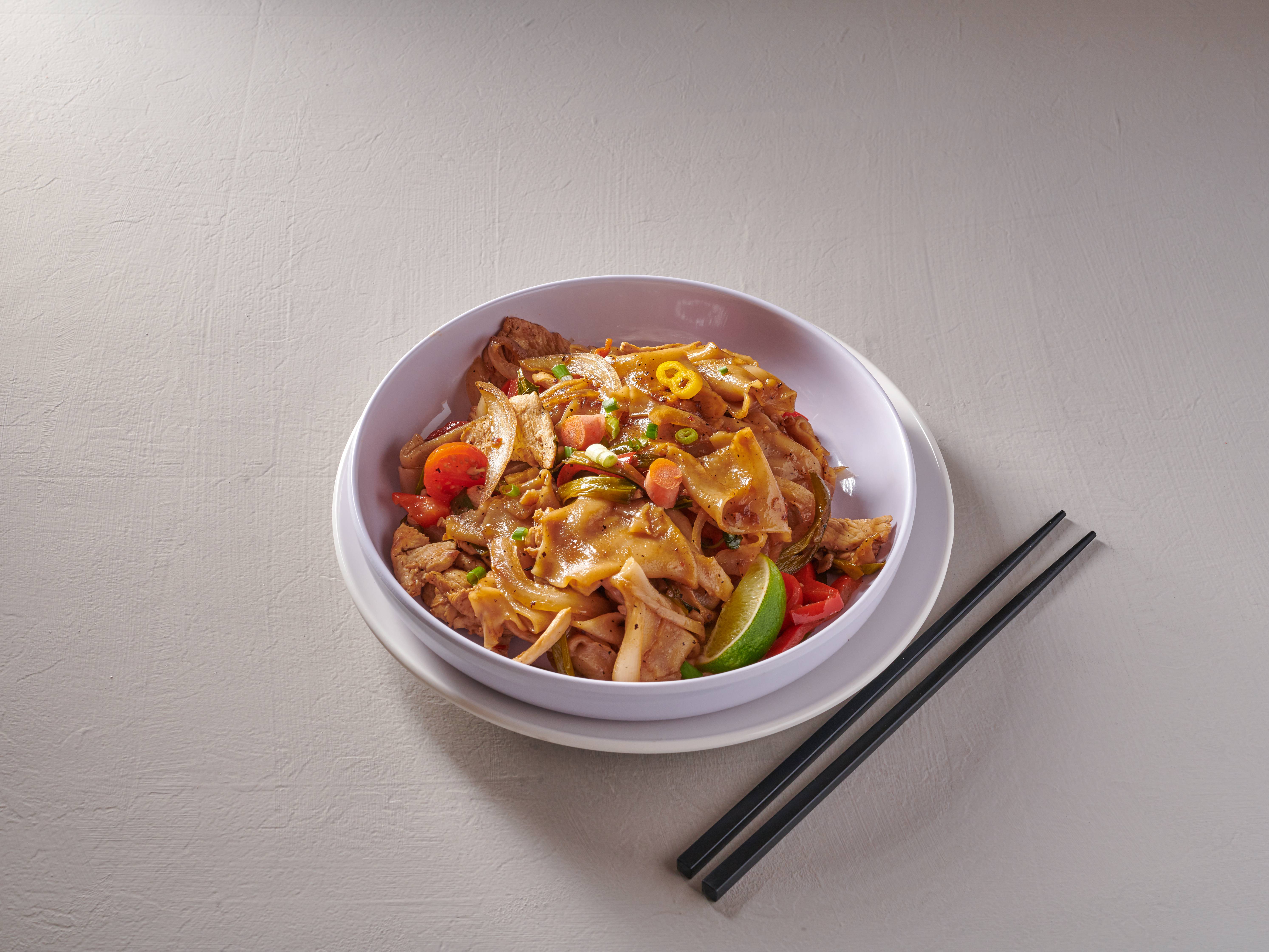 Order Drunken Noodle food online from Kruba DC Thai & Sushi store, Washington on bringmethat.com