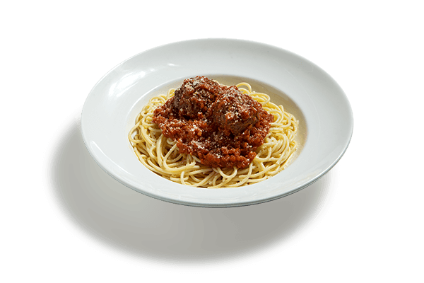 Order Spaghetti and Meatball Pasta food online from Yellow Cab Pizza store, Honolulu on bringmethat.com