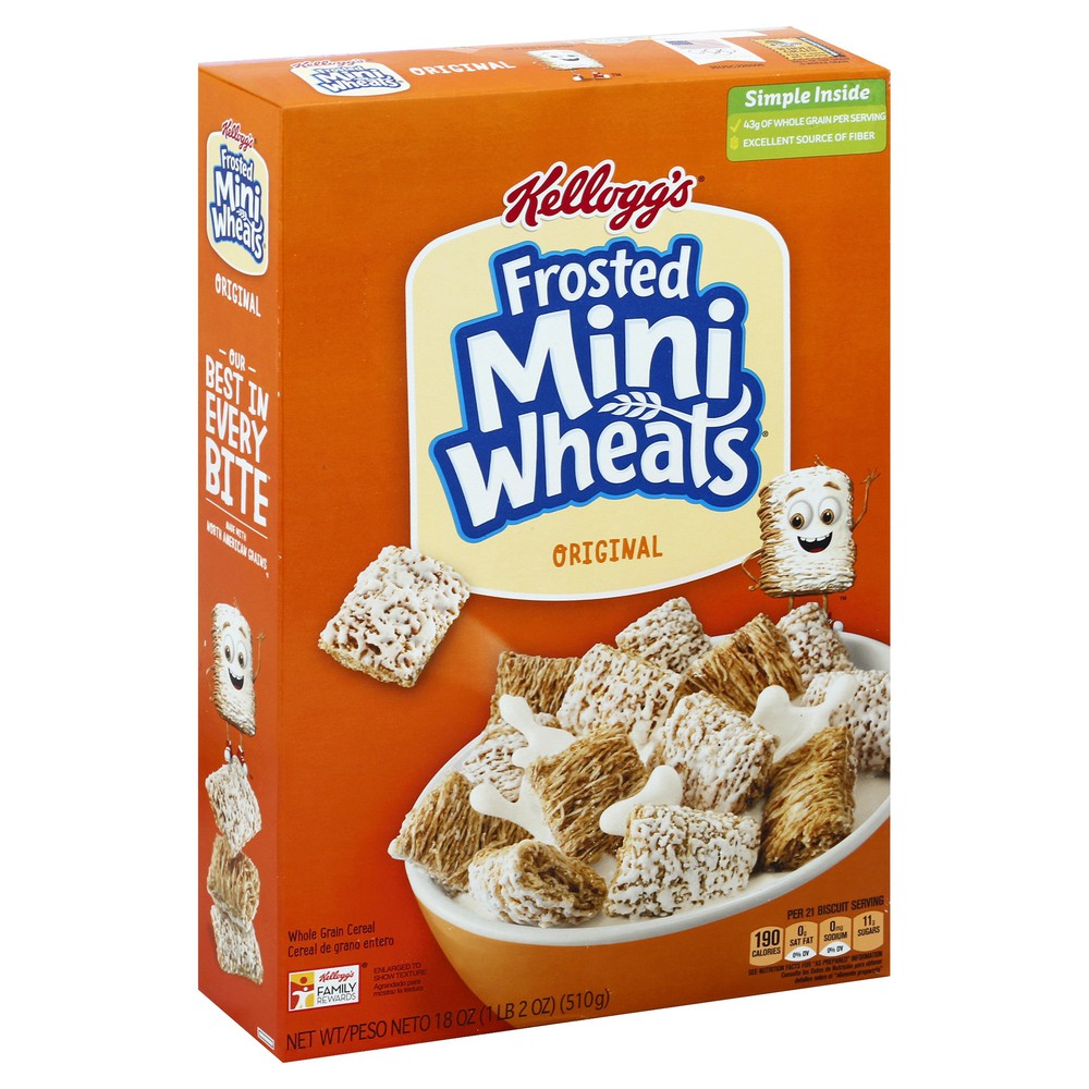 Order Frosted Mini Wheat Cereal box 18oz food online from The Ice Cream Shop store, Providence on bringmethat.com