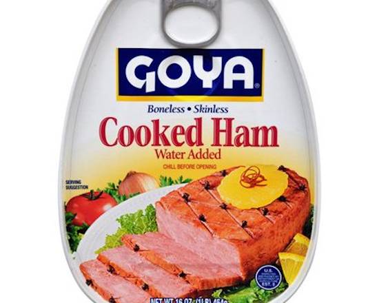 Order Goya Cooked Ham (16 oz) food online from Ctown Supermarkets store, Uniondale on bringmethat.com