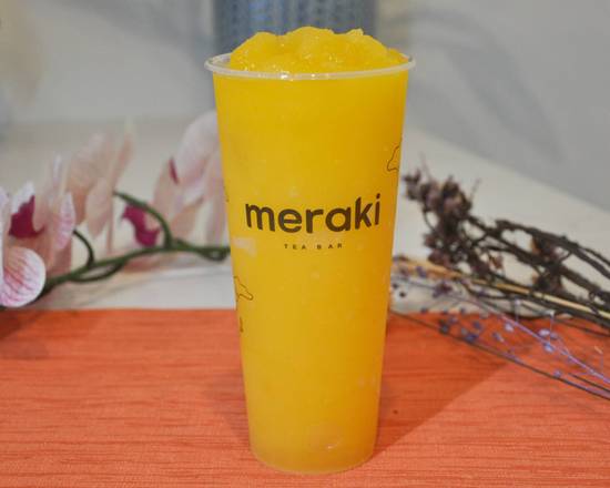 Order Mango Slush food online from Meraki Tea Bar store, Seattle on bringmethat.com