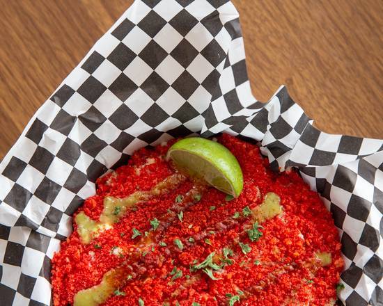 Order Xxtra Flamin Hot Cheetos Elotes food online from Zero Degrees store, Humble on bringmethat.com
