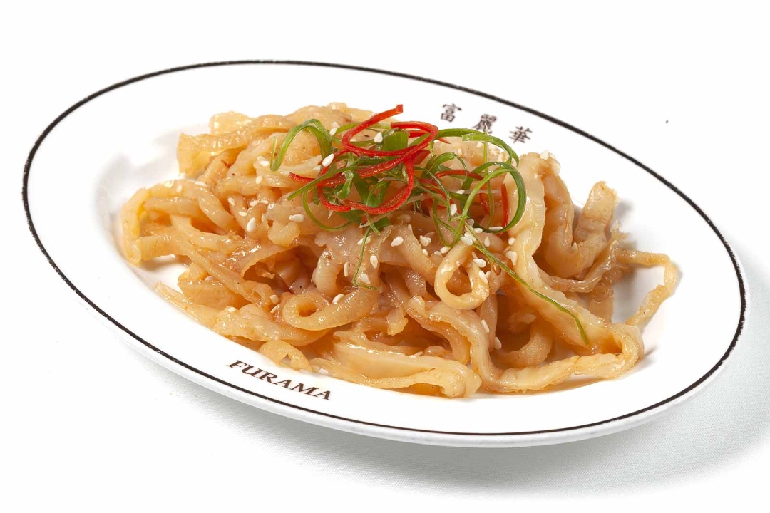 Order Chilled Jellyfish w/ Sesame 海蜇丝 food online from Furama restaurant store, Chicago on bringmethat.com