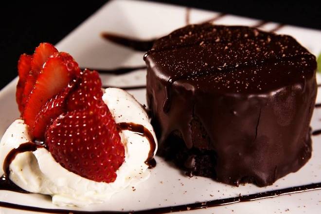 Order Triple Chocolate Mousse Cake food online from Grasso's store, Cold Spring Harbor on bringmethat.com