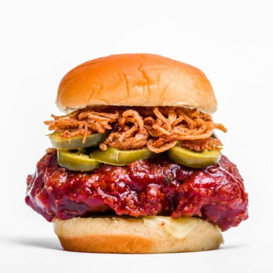 Order BBQ Chicken Sandwich (LA) food online from Sweet Chick store, Los Angeles on bringmethat.com