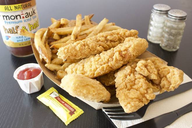 Order Chicken Tenders with Fries food online from 418 Burgers store, Highland Park on bringmethat.com