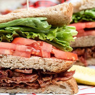 Order *Groucho's BLT food online from Groucho's Deli store, Spartanburg on bringmethat.com