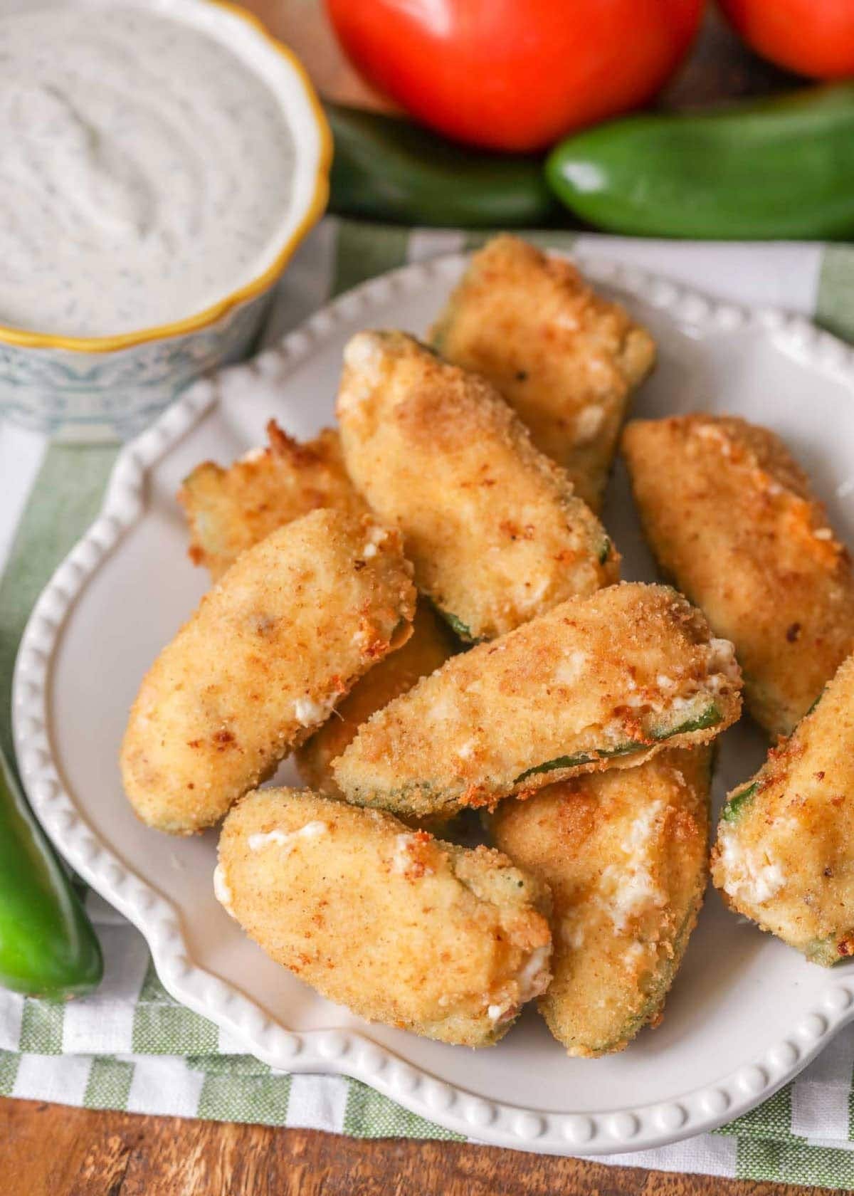 Order Jalapeno Poppers - Appetizer food online from Georgio Oven Fresh Pizza Co store, Middlefield on bringmethat.com