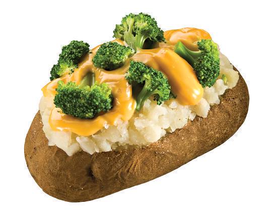 Order Broccoli and Cheese Potato food online from Great Steak store, San Francisco on bringmethat.com