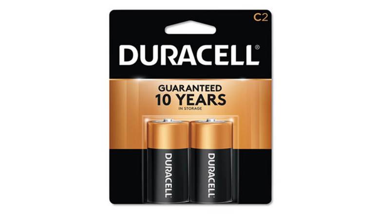 Order Duracell Alkaline Batteries With Duralock Technology, C, 2 Pack food online from Aldan Sunoco store, Aldan on bringmethat.com