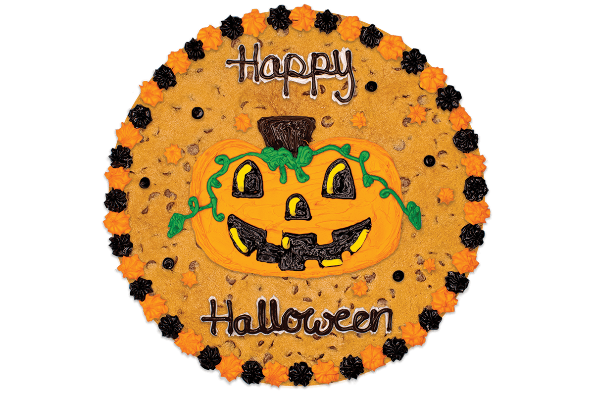 Order #629: Halloween Jack O' Lantern food online from Nestle Toll House store, Friendswood on bringmethat.com