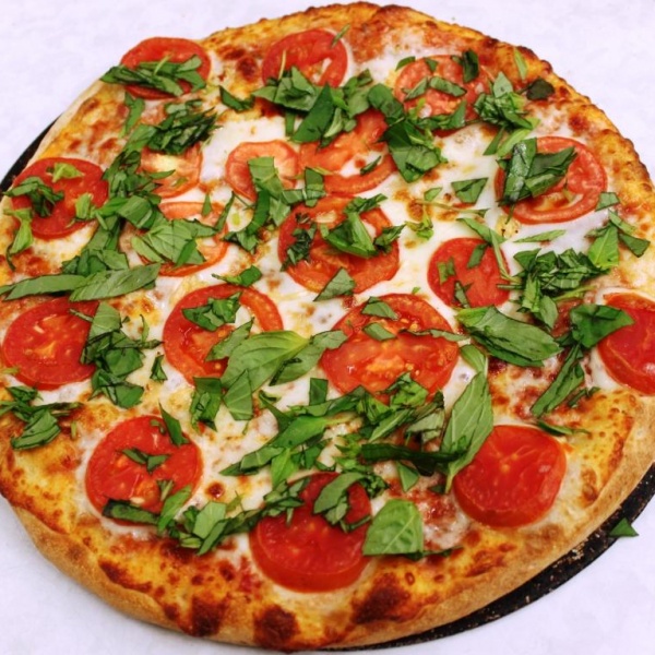 Order Margherita Pizza food online from Bad Boys Pizza store, Northridge on bringmethat.com