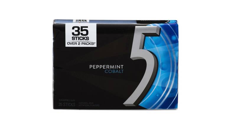 Order 5 Gum Peppermint Cobalt - 35 Ct food online from Shell Rock Spring store, Bel Air on bringmethat.com