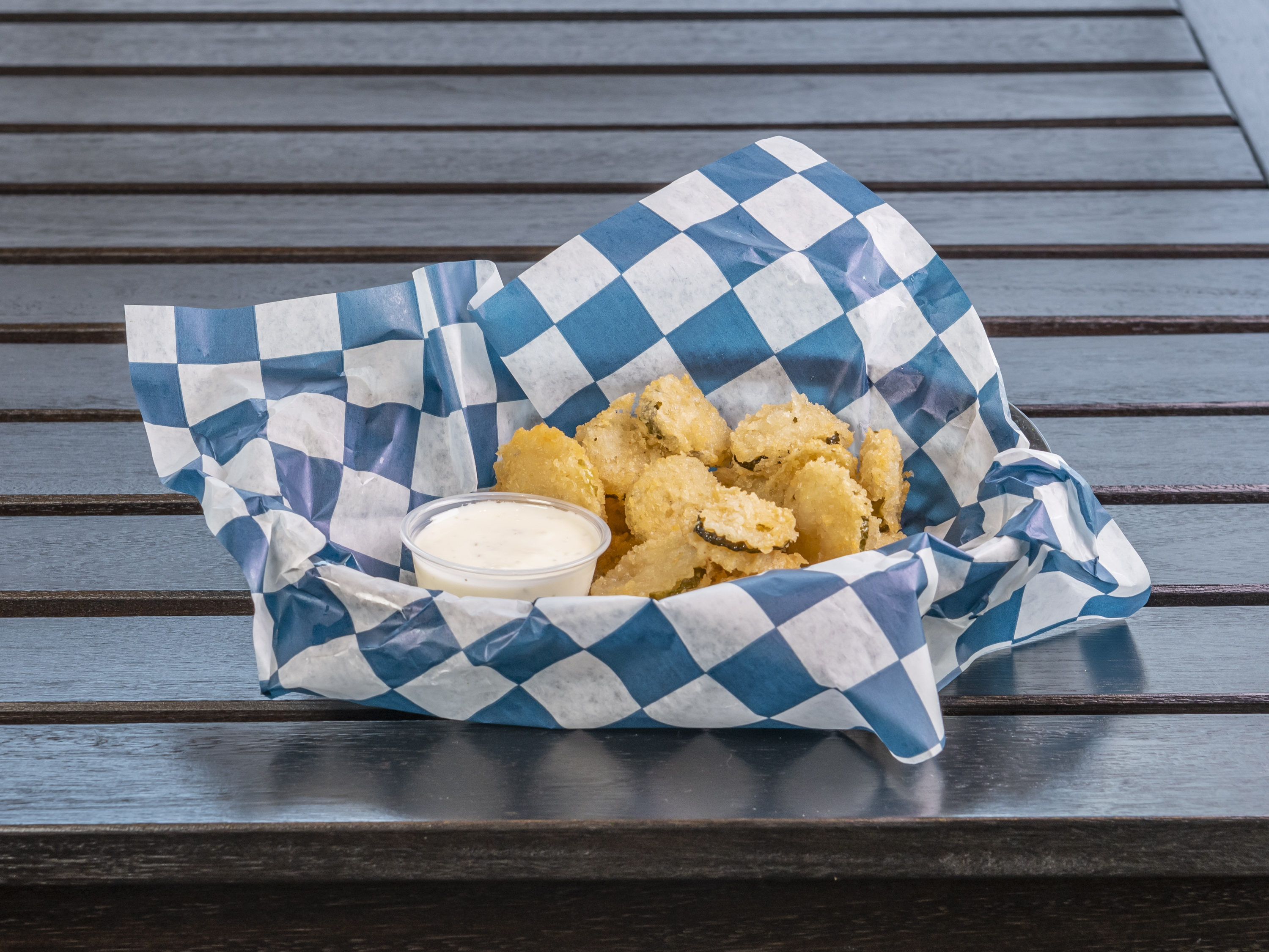 Order Fried Pickles food online from Calhoon 19th Hole Saloon store, North Myrtle Beach on bringmethat.com