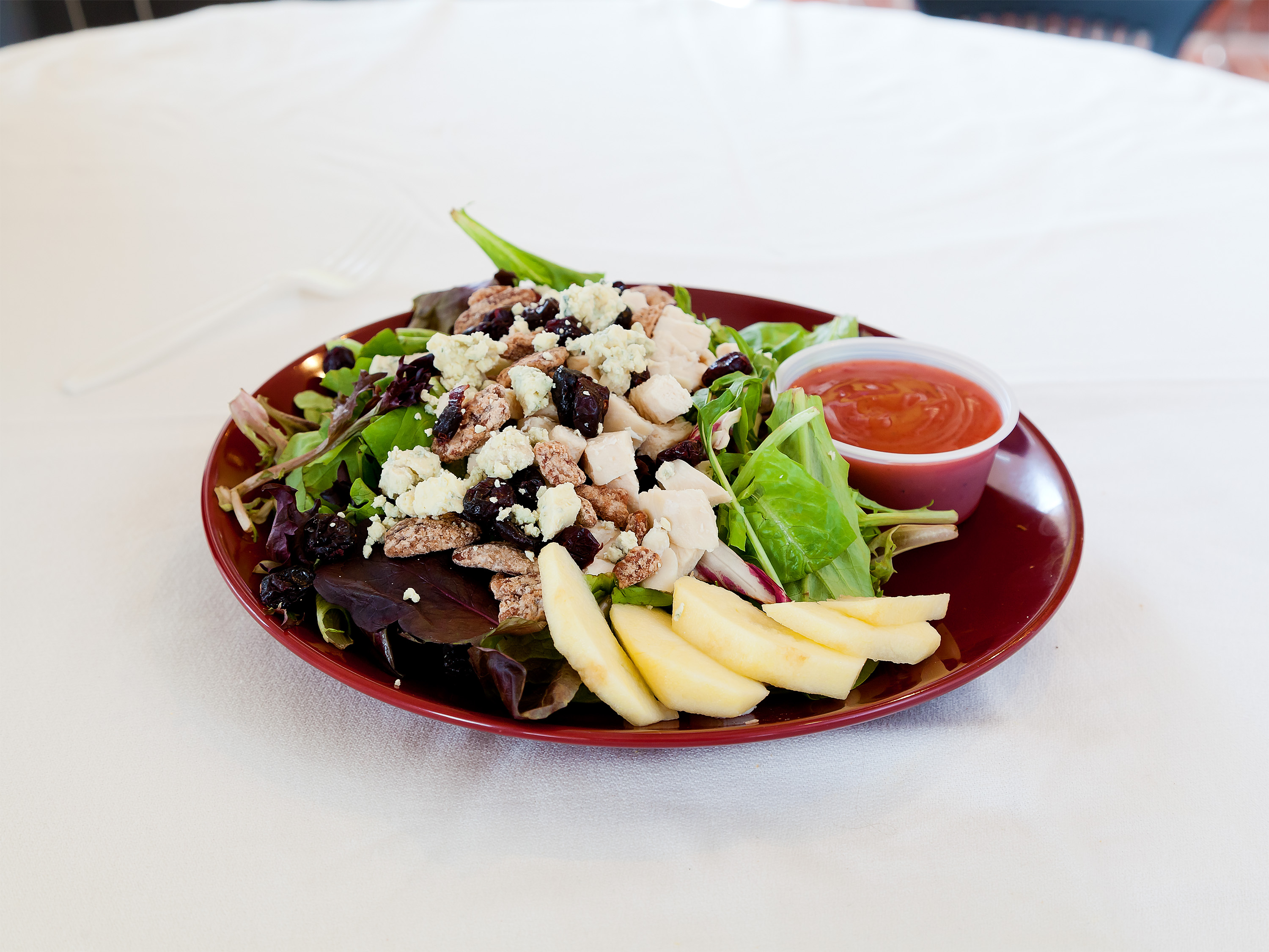 Order Chicken Cranberry Salad food online from Rossi's Cafe & Deli store, Concord on bringmethat.com