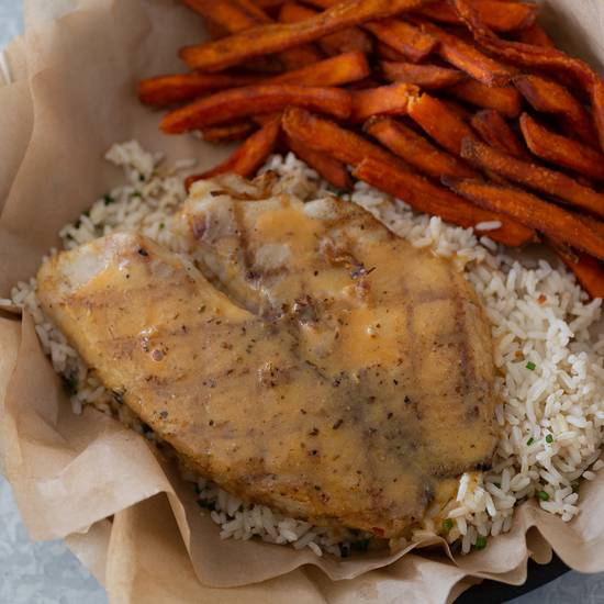 Order Grilled Tilapia food online from Crazy Fish Grill & Market store, Los Angeles on bringmethat.com