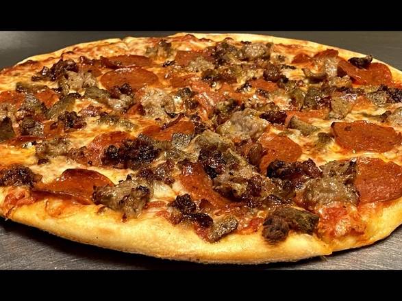 Order 10" North End Meat Pizza food online from North End Pizza store, Las Vegas on bringmethat.com