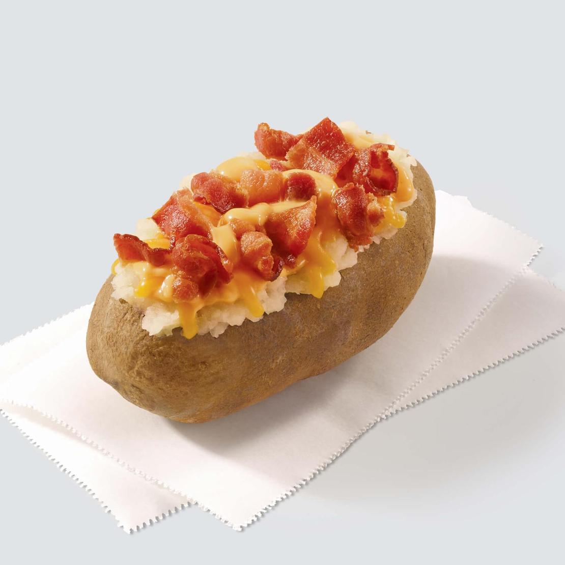 order online - Bacon Cheese Baked Potato from Wendy's on bringmethat.com
