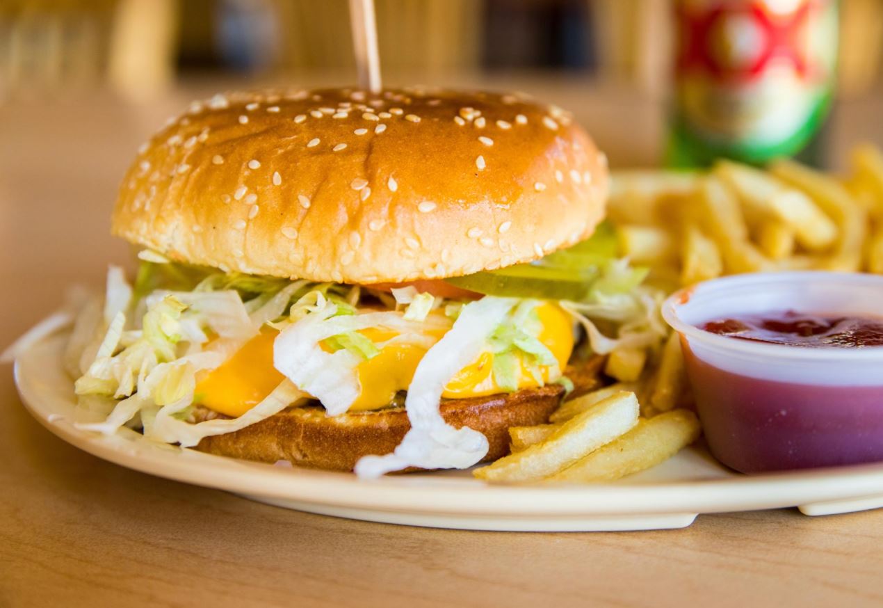 Order Hamburger and Fries food online from Albert's Mexican Food store, Lakeside on bringmethat.com