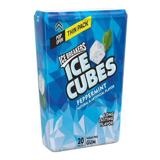 Order Ice Breakers Ice Cubes Peppermint Sugar Free Chewing Gum food online from Exxon Food Mart store, Port Huron on bringmethat.com