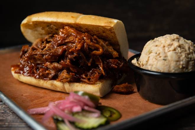 Order Regular BBQ Pork food online from Wagon Wheel Barbecue store, Mountain View on bringmethat.com