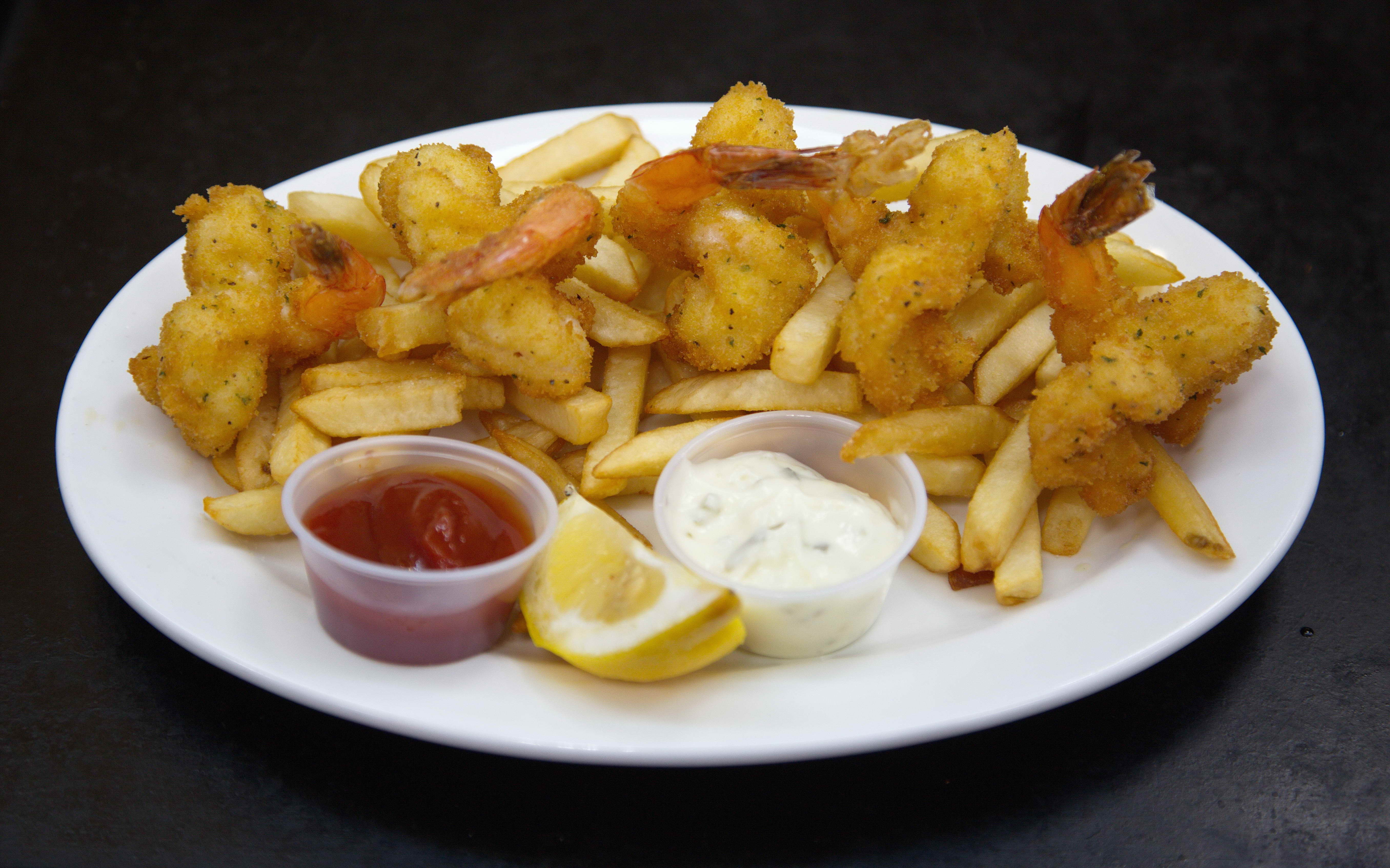 Order Fried Jumbo Shrimp food online from Famous Calabria store, New York on bringmethat.com