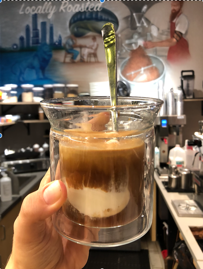 Order Espresso Affogato food online from Sip 22 Coffee Lounge And Creperie store, Skokie on bringmethat.com