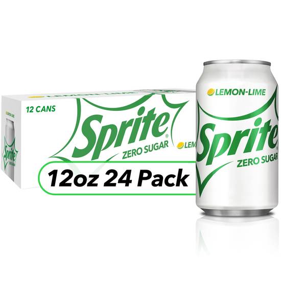 Order Sprite Zero Lemon Lime Soda 12 oz Cans (12 oz x 12 ct) food online from Rite Aid store, Canton on bringmethat.com