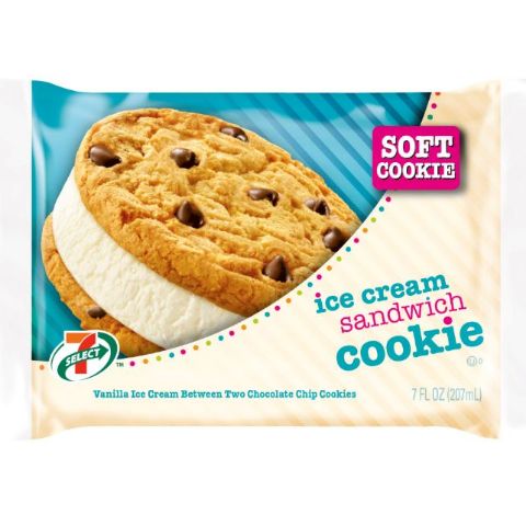 Order 7-Select Cookie Ice Cream Sandwich 7oz food online from 7-Eleven store, Bulverde on bringmethat.com