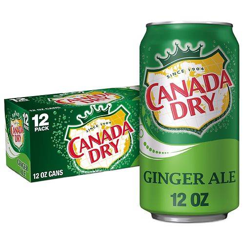 Order Canada Dry Ginger Ale Ginger Ale, 12 pack - 12.0 oz x 12 pack food online from Walgreens store, Nashua on bringmethat.com