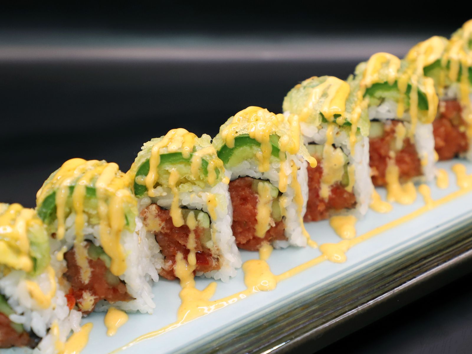 Order Army Roll food online from The Room Sushi Bar store, Los Angeles on bringmethat.com