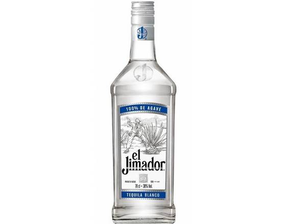 Order El Jimador Silver, 750mL tequila (40.0% ABV) food online from Starway Liquor store, Bell Gardens on bringmethat.com