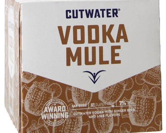 Order cutwater vodka mule 4pk can food online from Windy City Liquor Market store, El Cajon on bringmethat.com