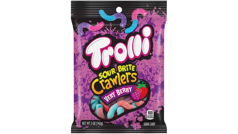Order Trolli Sour Brite Crawlers Very Berry Gummi Candy food online from Route 7 Food Mart store, Norwalk on bringmethat.com
